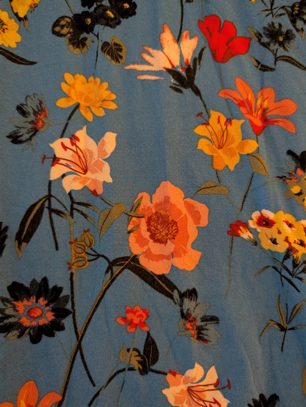 LOFT Floral Swing Dress - Picture 3 of 8